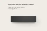 TV-meubel, RAAT, Musa 140, Zacht zwart – foto 2 – kavel bij Onlineveilingmeester, Raalte