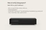 Tv-meubel, RAAT, Halm 150 OV, zwart, met lowboard en 1 cocon – foto 2 – kavel bij Onlineveilingmeester, Raalte