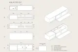 Tv-meubel, RAAT, Halm 150 OV, zwart, met lowboard en 1 cocon – foto 3 – kavel bij Onlineveilingmeester, Raalte