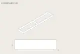 Tv-meubel, RAAT, Musa 140 SP, Aquamarijn, met lowboard – foto 4 – kavel bij Onlineveilingmeester, Raalte