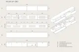 Tv-meubel, RAAT, Musa 280 SP, Vezel, met lowboard – foto 3 – kavel bij Onlineveilingmeester, Raalte