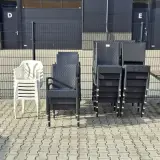 Ca. 35x Terrasstoel, Zwart – kavel bij Onlineveilingmeester, Raalte