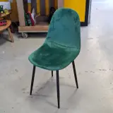 Ca. 23x Eetkamer-/horecastoel | velvet, Groen – foto 4 – kavel bij Onlineveilingmeester, Raalte