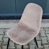 Ca. 25x velvet horecastoelen – roze & beige/grijs – foto 5 – kavel bij Onlineveilingmeester, Raalte