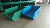 Ca. 63x Grote Magazijnbakken, Overtoom, Groen/blauw – foto 4 – kavel bij Onlineveilingmeester, Raalte