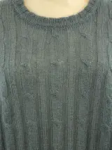 Gucci kabeltrui in blauwgrijs - maat L - Made in Italy - unisex – foto 3 – kavel bij De Kringwinkel, Antwerpen