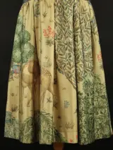 JUST IN CASE - Prachtige jurk met romantische natuurprint - Belgische designer – foto 4 – kavel bij De Kringwinkel, Antwerpen