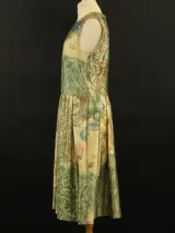 JUST IN CASE - Prachtige jurk met romantische natuurprint - Belgische designer – foto 5 – kavel bij De Kringwinkel, Antwerpen