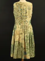 JUST IN CASE - Prachtige jurk met romantische natuurprint - Belgische designer – foto 6 – kavel bij De Kringwinkel, Antwerpen