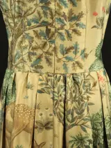 JUST IN CASE - Prachtige jurk met romantische natuurprint - Belgische designer – foto 7 – kavel bij De Kringwinkel, Antwerpen