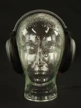 Vintage Glazen Mannequin Hoofd – Jaren 60/70 – foto 5 – kavel bij De Kringwinkel, Antwerpen
