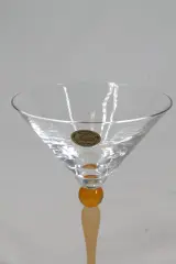 Lot 6 kristallen martiniglazen – foto 5 – kavel bij De Kringwinkel, Brecht