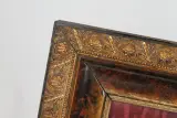 Antiek religieus kruisbeeld achter bol glas – foto 5 – kavel bij De Kringwinkel, Brecht