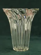Mikasa of Walther-Glas 24% kristallen vaas - Jaren 80/90 – foto 2 – kavel bij De Kringwinkel, Antwerpen