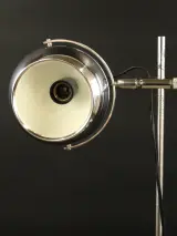 Herda - Vintage space age vloerlamp met dubbele chromen bolspots - jaren 70 – foto 7 – kavel bij De Kringwinkel, Antwerpen