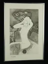 Pierre Dewinter (1935–2013) – Tweeluik litho's vrouwelijke naakt – foto 11 – kavel bij De Kringwinkel, Antwerpen