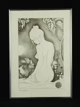 Pierre Dewinter (1935–2013) – Tweeluik litho's vrouwelijke naakt – foto 12 – kavel bij De Kringwinkel, Antwerpen