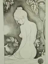 Pierre Dewinter (1935–2013) – Tweeluik litho's vrouwelijke naakt – foto 13 – kavel bij De Kringwinkel, Antwerpen