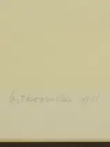 Metten Koornstra (1912–1978) – lithografie, épreuve d'artiste, 1975 – foto 6 – kavel bij De Kringwinkel, Antwerpen