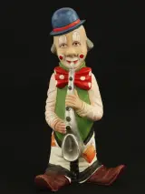 Set van 3 vintage clown spaarpotten in keramiek – foto 8 – kavel bij De Kringwinkel, Antwerpen