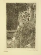 Etsen van James Ensor uit de collectie van de Kredietbank – foto 10 – kavel bij De Kringwinkel, Antwerpen
