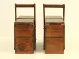 Vintage set van 2 houten naaidozen – foto 4 – kavel bij De Kringwinkel, Antwerpen