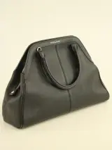 Nathan-Baume 1932 elegante zwarte lederen handtas – foto 3 – kavel bij De Kringwinkel, Antwerpen