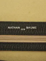 Nathan-Baume 1932 elegante zwarte lederen handtas – foto 10 – kavel bij De Kringwinkel, Antwerpen