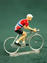 Bernard & Eddy – Little Cyclists World Tour – Lot van 7 miniatuurwielrenners in ovp – foto 8 – kavel bij De Kringwinkel, Antwerpen