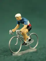 Bernard & Eddy – Little Cyclists World Tour – Lot van 7 miniatuurwielrenners in ovp – foto 9 – kavel bij De Kringwinkel, Antwerpen