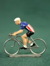 Bernard & Eddy – Little Cyclists World Tour – Lot van 7 miniatuurwielrenners in ovp – foto 10 – kavel bij De Kringwinkel, Antwerpen