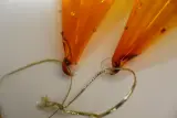 Glazen kerstornamenten (amber-en oranjetinten) – foto 7 – kavel bij De Kringwinkel, Izegem