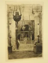 Walter Vaes (1882–1958) ets – De zilveren lampen van San Marco – foto 8 – kavel bij De Kringwinkel, Antwerpen