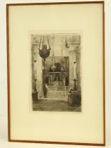 Walter Vaes (1882–1958) ets – De zilveren lampen van San Marco – foto 9 – kavel bij De Kringwinkel, Antwerpen