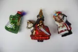Kerstornamenten (draak, ruiterfiguur en gekleed paar) – foto 8 – kavel bij De Kringwinkel, Izegem
