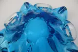 Blauwe Murano-stijl schaal – foto 4 – kavel bij De Kringwinkel, Izegem