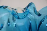 Blauwe Murano-stijl schaal – foto 5 – kavel bij De Kringwinkel, Izegem