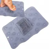 Ca. 65x Voetmassage mat, grijs en roze – foto 3 – kavel bij Onlineveilingmeester