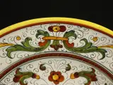 XL Italiaanse Majolica Sierschaal – Ars Deruta – 40 cm – foto 3 – kavel bij De Kringwinkel, Antwerpen
