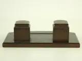 Art Deco stijl houten inktpothouder – foto 3 – kavel bij De Kringwinkel, Antwerpen