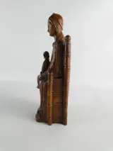 Replica van het Mariabeeld uit Leuven - Sedes Sapientiae – foto 3 – kavel bij De Kringwinkel, Heverlee