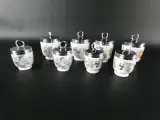 Set Vintage Royal Worcester Egg Coddlers – Model 'King Size' (Woodland Patroon) – foto 2 – kavel bij De Kringwinkel, Heverlee