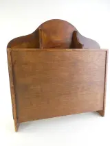 Vintage houten kruidenkastje met keramische lades - Delftsblauw stijl – foto 10 – kavel bij De Kringwinkel, Heverlee