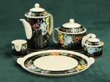 Villeroy & Boch Xenia koffie en thee serveer servies met uitgesproken bloemenmotief – foto 2 – kavel bij De Kringwinkel, Antwerpen