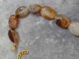 Ketting met natuurlijke agaten en geode-hanger – foto 10 – kavel bij De Kringwinkel, Gent