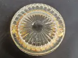 Vintage set van drie kristallen asbakken met verguld montuur waaronder een exemplaar gemerkt Cristallin Italy – foto 4 – kavel bij De Kringwinkel, Gent