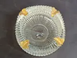 Vintage set van drie kristallen asbakken met verguld montuur waaronder een exemplaar gemerkt Cristallin Italy – foto 6 – kavel bij De Kringwinkel, Gent
