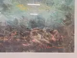 Schilderij van een expressief maritiem / stormachtig zee-en kustlandschap – foto 5 – kavel bij De Kringwinkel, Gent