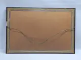 Schilderij van een expressief abstract landschap op papier – foto 11 – kavel bij De Kringwinkel, Gent