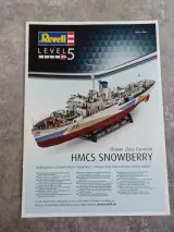 Set van 3 Revell modelbouwkits - Kriegsfischkutter, HMCS Snowberry en WASP Class – foto 20 – kavel bij De Kringwinkel, Gent